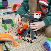 Vláčikodráha Stavba