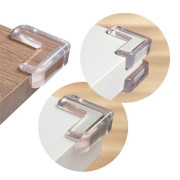 Ochrana rohov nábytku transparentná 12 ks Babyono