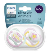 Philips Avent Cumlík Ultra air Play 2 ks 0-6 m