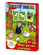 Čierny Peter Moje prvé zvieratká spoločenská hra - karty v papierovej krabičke