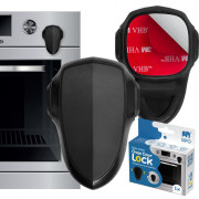 Bezpečnostný zámok na dvierka rúry, odolný voči teplu 1 ks Sipo