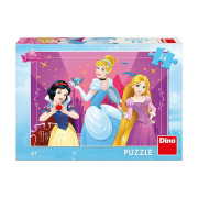 Puzzle Disney Odvážne princezné 24 dielikov 26 x 18 cm