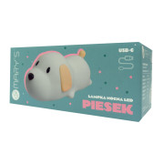 LED silikónová nočná lampička - psík Mary's