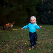 Detské tepláky s vysokým pásom Blesk - čierna Esito
