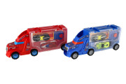 Auto kamión prepravník + auto 2 ks 28 cm na voľný beh