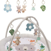 Deka hracia s hrazdičkou Cozyplay Light Grey Kinderkraft