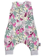 Letný spací vak s nožičkami koala ružová Kaarsgaren