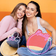 Zrkadlo s neónovým LED podsvietením Vibes Bunny GIO-759BN