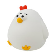 LED silikónová nočná lampička - sliepočka Mary's