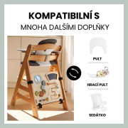 Aktivity centrum Play board na drevené stoličky Alpha+/Beta+/Arketa Hauck