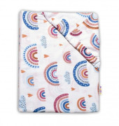 Bavlnená prestieradlo do postieľky 120 x 60 cm Baby Nellys