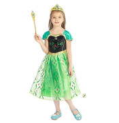 Kráľovská sada doplnkov s korunkou 3v1 Anna Frozen