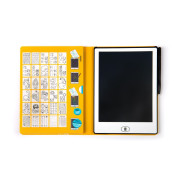 Priehľadná LCD tabuľka s 30 šablónami Kvído