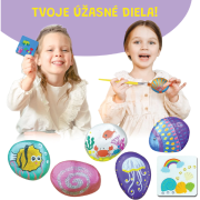 Sada na maľovanie kameňov Jarmelo