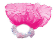 Venček/korunka do vlasov so závojom