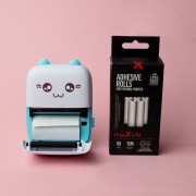 Detská termotlačiareň Maxlife MXTP-100 modrá