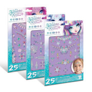 Dekoračné kamienky na telo 25 ks Nebulous Stars