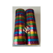 Serpentíny metalické multicolor 2 ks