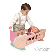 Drevená kolíska pre bábiky Tulipe DeCuevas