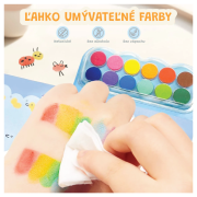 Kreatívna kniha Maľovanie prstami Život v lese Jarmelo