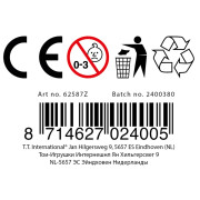 Loptička mäkká s dlhým chvostíkom látka 100 cm dúhový