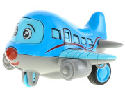 Vozidlo veselé 7cm kov na spätný chod 3 ks 18 m+