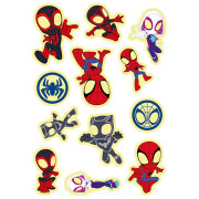 Omaľovánky so svietiacimi samolepkami Spidey