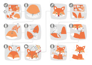 Kreatívna súprava Prvá strihacia líška Haba