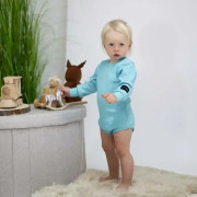 Rastúce body rebrované Turquoise - tyrkysová Esito