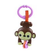 Hrkálka / Hryzátko zvieratko plastové 19 cm 4 m+