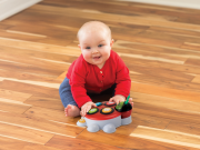 Hudobná lienka Alphabet & Colors Infantino