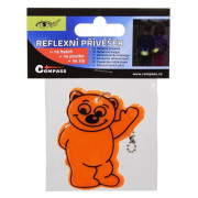 Prívesok reflexný BEAR - oranžový