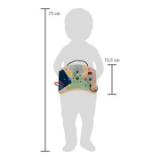 Motorická doska s LED svetlami a vypínačmi small foot