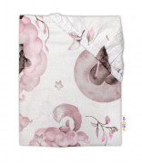 Bavlnená prestieradlo do postieľky 120 x 60 cm Baby Nellys
