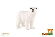 Medveď ľadový zooted plast 10 cm