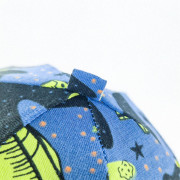 Čiapka podšitá Outlast® Rakety/modrý melír