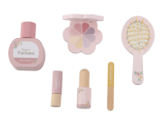 Toaletný stolček drevený Pink Little Dutch