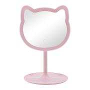 Kozmetické zrkadlo GIOperfect Pink Cat