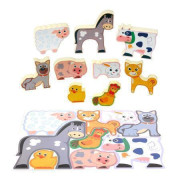 Vkladačka zvieratka farma 9 ks