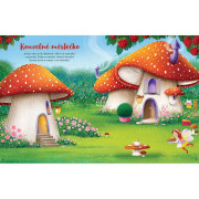 Veľká samolepková knižka Víly, škriatkovia a elfovia