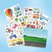 Adhézne samolepky Dopravné prostriedky Totum