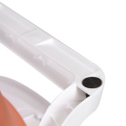 Detská skladacia cestovná vanička s odtokom ružová