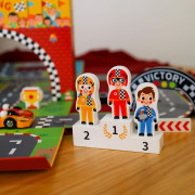 Závodná dráha v kufríku 34 ks