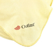 Šatka tenká šilt Outlast®s UV faktorom 50+ sv.žltá/motýliky