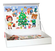 Magnetická kniha Vianoce – Christmas Magnetic Book Edukid
