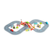 Drevená autodráha osmička Bigjigs Rail