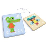 Magnetické Inzebox Mix Zvieratiek Djeco