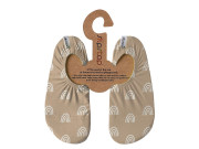 Protišmykové topánky Slipstop Caramel Junior