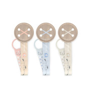 Klip na cumlík so stuhou Wild & Free Suavinex