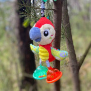 Závesný papagáj s klipom Playgro